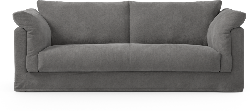 Cherrie Klädsel - Klädsel till 2,5-sits soffa, hel dyna - Grå