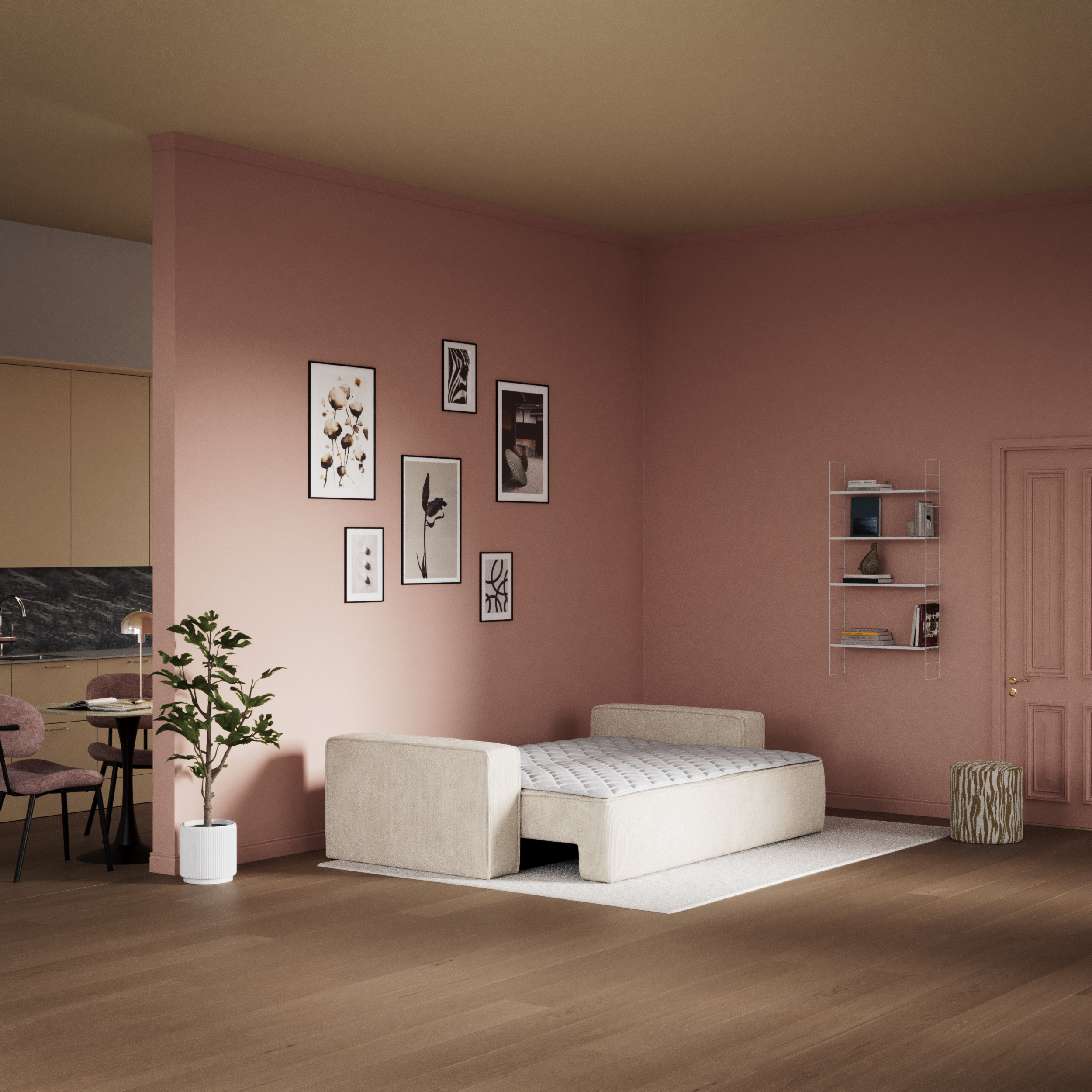 Ide, Bäddsoffa 3-sits