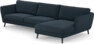 Madison Lux - 3-sits soffa med schäslong höger - Blå