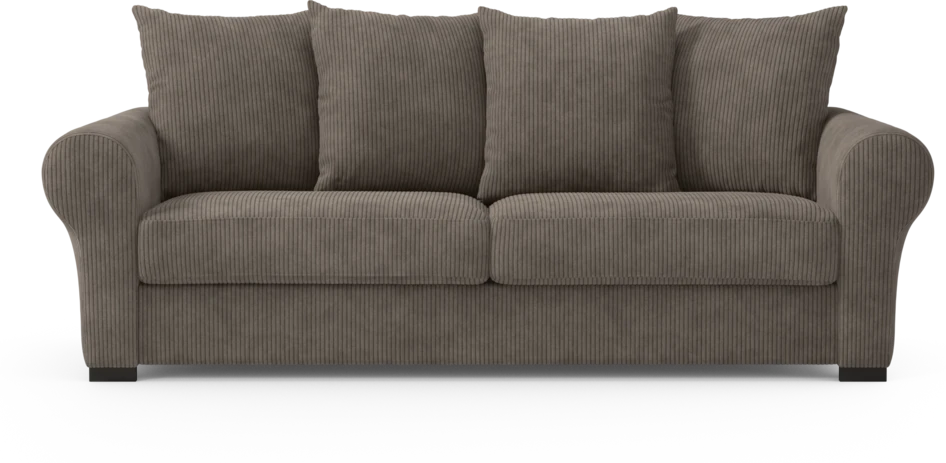 Town - 3-sits soffa - Brun