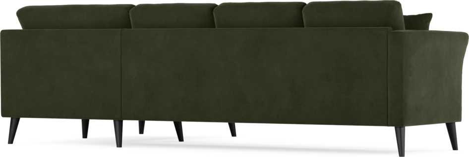 Eden - Hörnsoffa, 3+1-sits - Grön