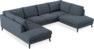 Madison - 2-sits soffa med divan vänster och höger - Vit