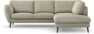 Madison Lux - 2-sits soffa med divan höger - Beige