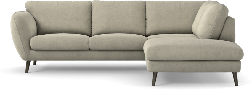 Madison Lux - 2-sits soffa med divan höger - Beige