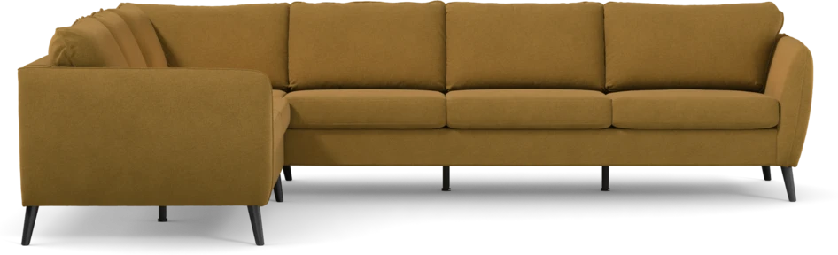 County - Hörnsoffa, 2+3-sits - Gul