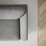 Madison Lux - 3-sits soffa med divan höger - Vit