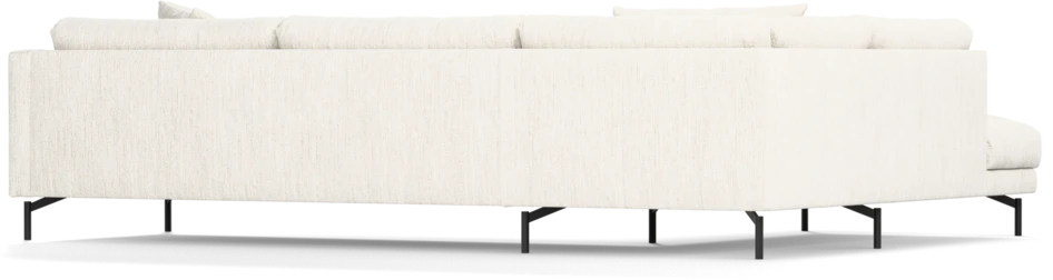 Harper - 3-sits soffa med divan vänster - Vit