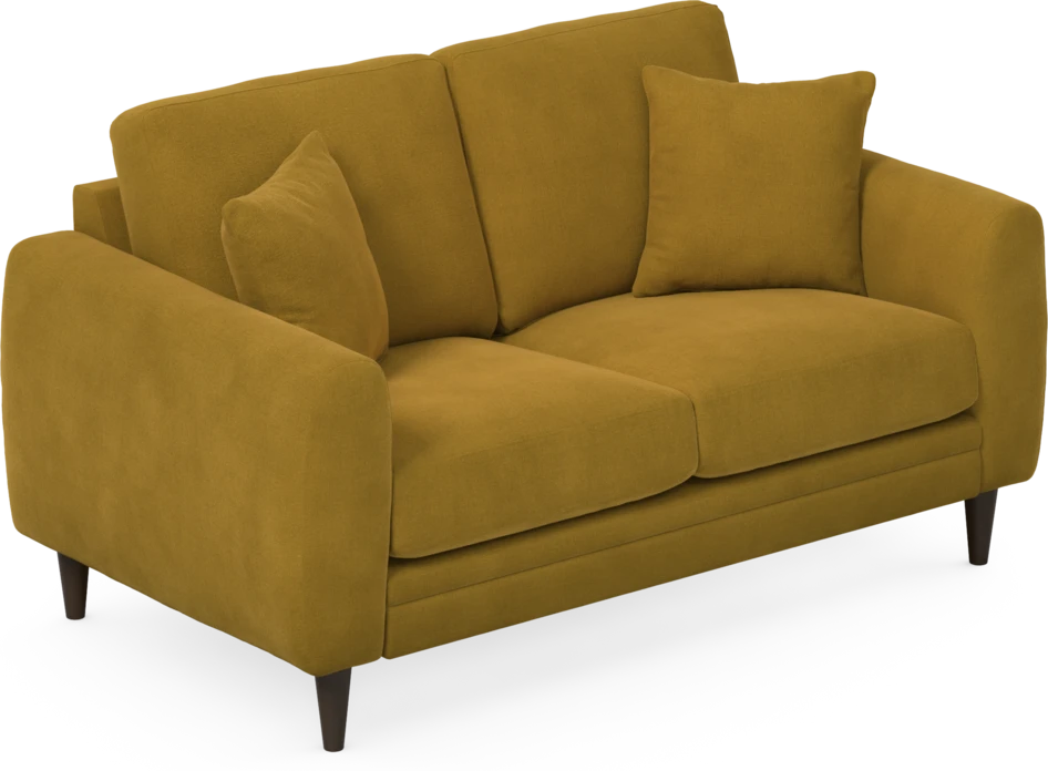 Eden - 2-sits soffa - Gul