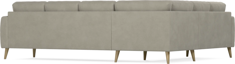 Eden - Hörnsoffa, 2+3-sits - Brun