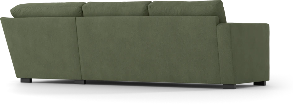 Friday - 2,5-sits soffa med divan höger - Grön