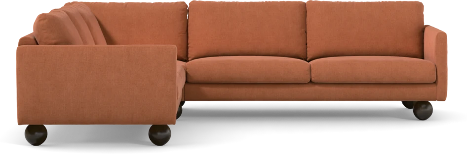 Madison Lux - Hörnsoffa 2+3-sits, hörn 1 - Orange