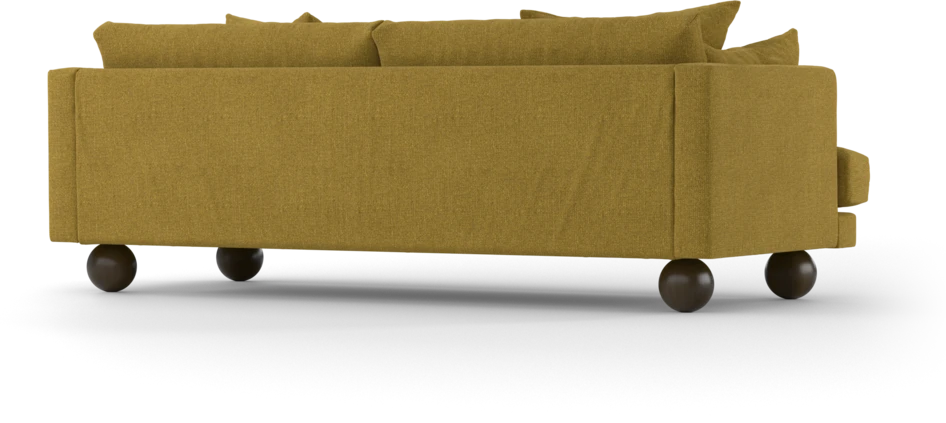 Harper - 3-sits soffa - Gul