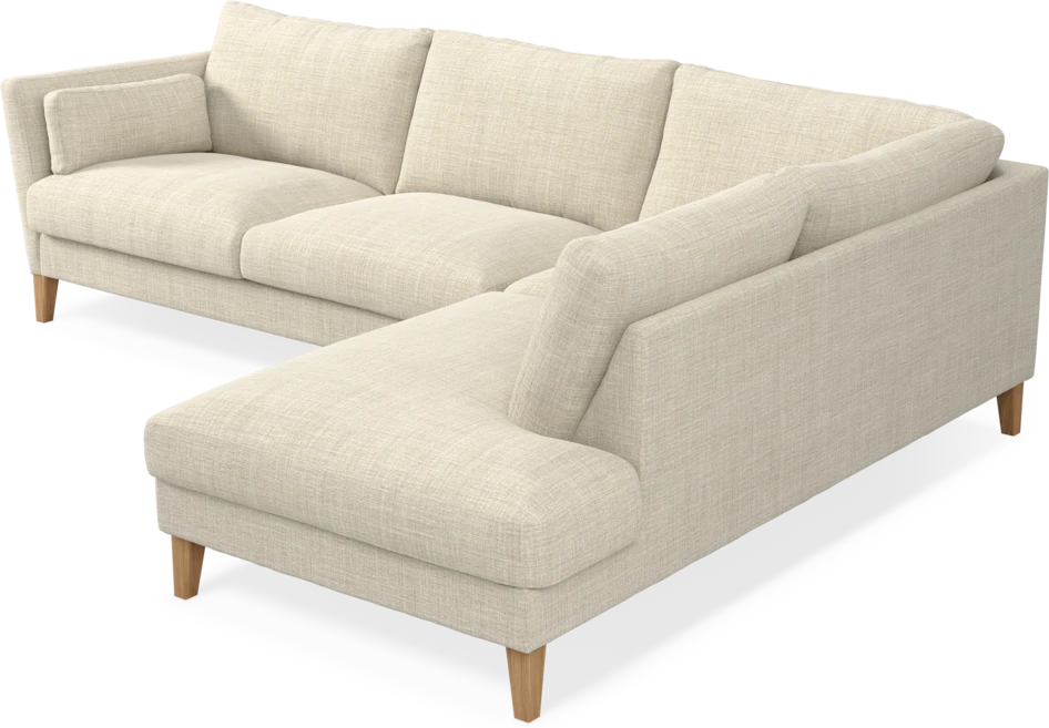Winston - 3-sits soffa med divan höger - Beige