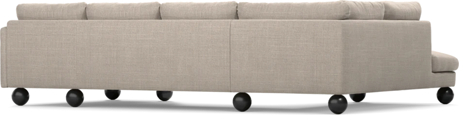 Madison - 2-sits soffa med divan vänster och schäslong höger - Beige