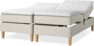 Delux Sense - Ställbar säng, dubbelsäng med bäddmadrass - Beige