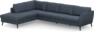 County - 3-sits soffa med divan vänster - Blå