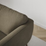 Madison Lux - 2-sits soffa med schäslong vänster - Brun