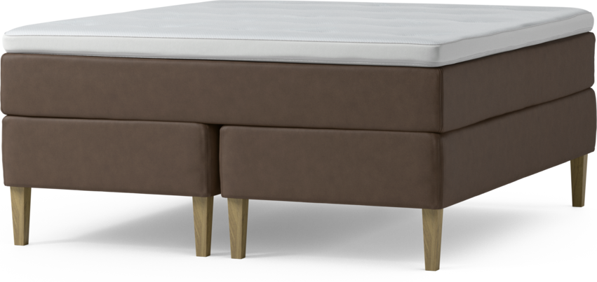 Delux Dream - Kontinentalsäng, dubbelsäng med bäddmadrass och sängben