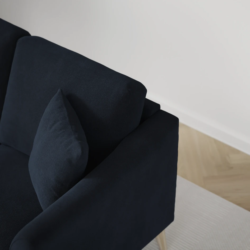 Eden - 3-sits soffa - Blå