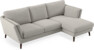 Madison Lux - 2-sits soffa med schäslong höger - Grå