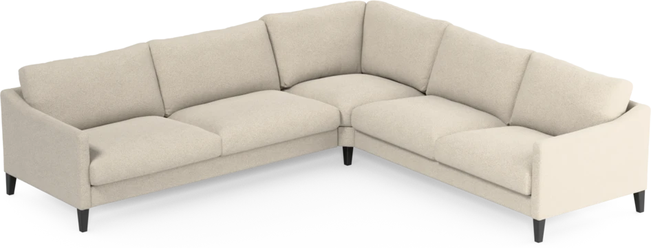 Winston - Hörnsoffa, 3+2-sits - Beige