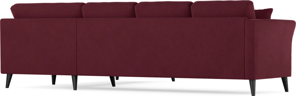 Eden - Hörnsoffa, 3+2-sits - Röd