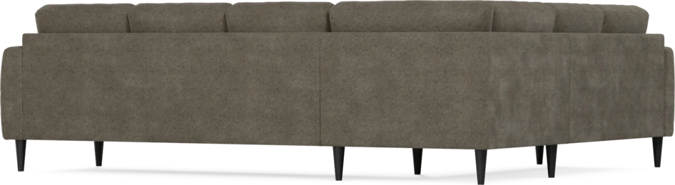 Eden - Hörnsoffa, 2+3-sits - Brun