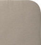 Delux Rundad - Sänggavel, 90-210 cm - Beige