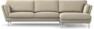 Madison Lux - 3-sits soffa med schäslong höger - Beige
