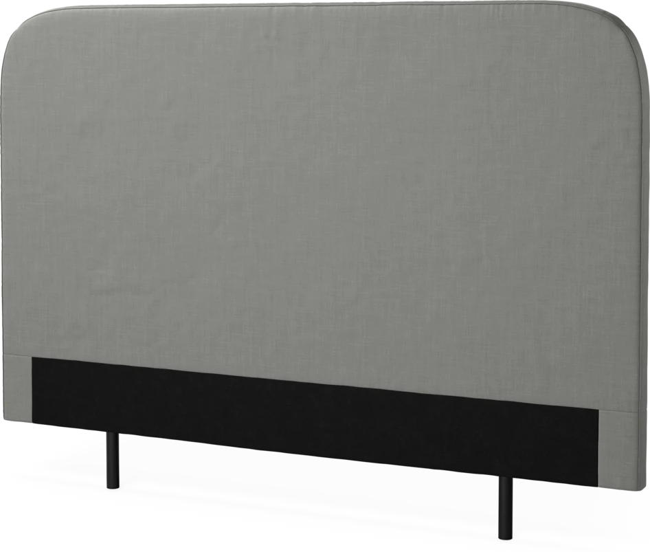 New York slät - Sänggavel, 90-210 cm - Grå