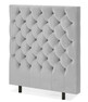 Avon L pikerad - Sänggavel, B 90-140 cm - Grå