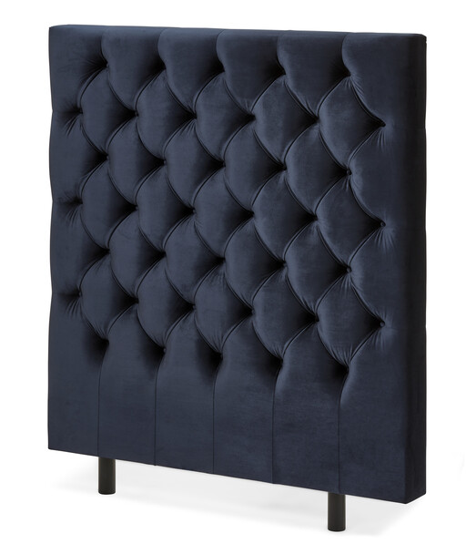 Avon XL pikerad - Sänggavel, B 90-140 cm - Blå