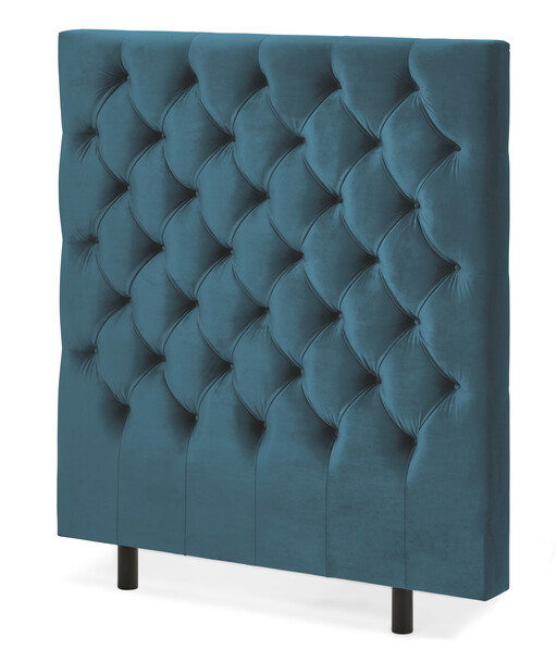 Avon XL pikerad - Sänggavel, B 90-140 cm - Turkos