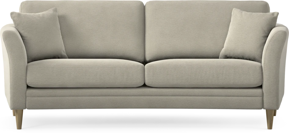 Eden - 2,5-sits soffa svängd - Brun