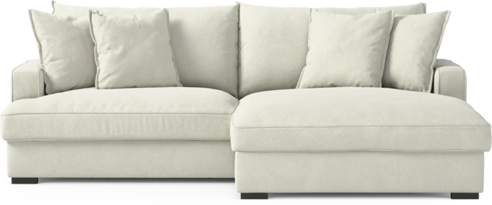 Mila, 2-sits soffa med schäslong XL höger