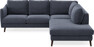Madison - 2-sits soffa med divan höger - Blå