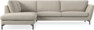 Madison - 3-sits soffa med divan vänster - Beige