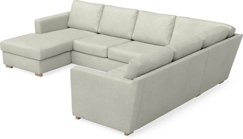 Friday - Hörnsoffa, 3+2-sits med schäslong vänster - Beige