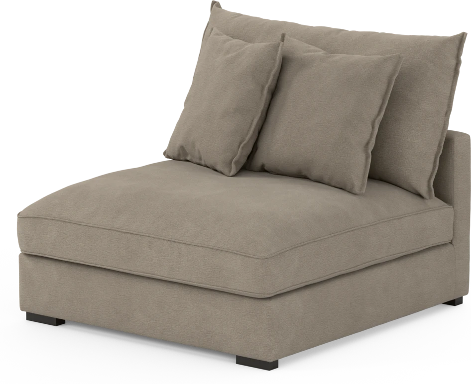 Rossi - 1,5-sits utan armstöd - Beige