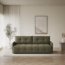 Bella - Bäddsoffa 3-sits - Grön