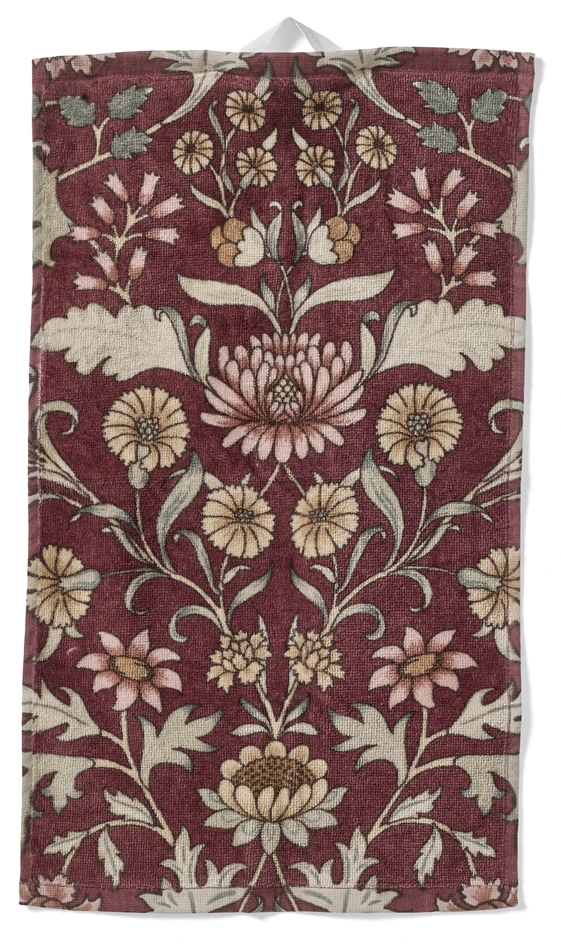 Gullringen - Gästhandduk 2-pack, 30x50 cm - Röd