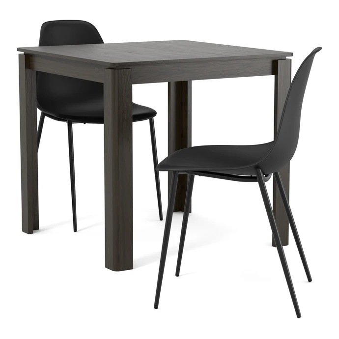 Mori, Matgrupp med 2 stolar Tico