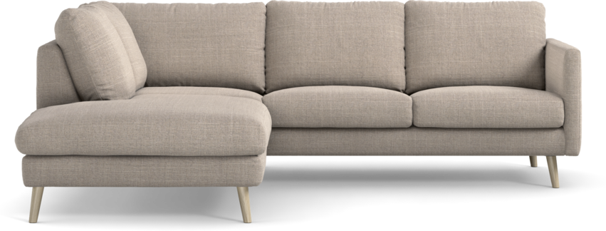 Madison Lux - 2-sits soffa med divan vänster - Beige