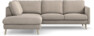 Madison Lux - 2-sits soffa med divan vänster - Beige