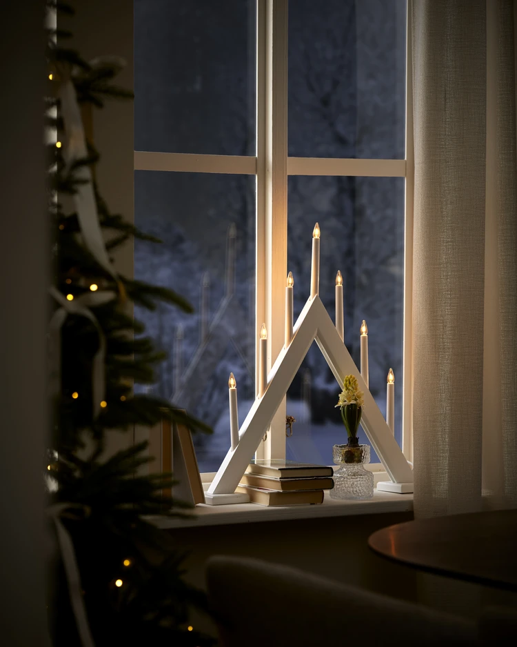 Luma - Adventsljusstake 7-armad - inspiration