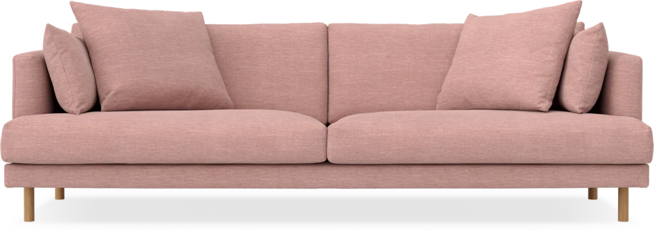 Harper - 4-sits soffa - Rosa