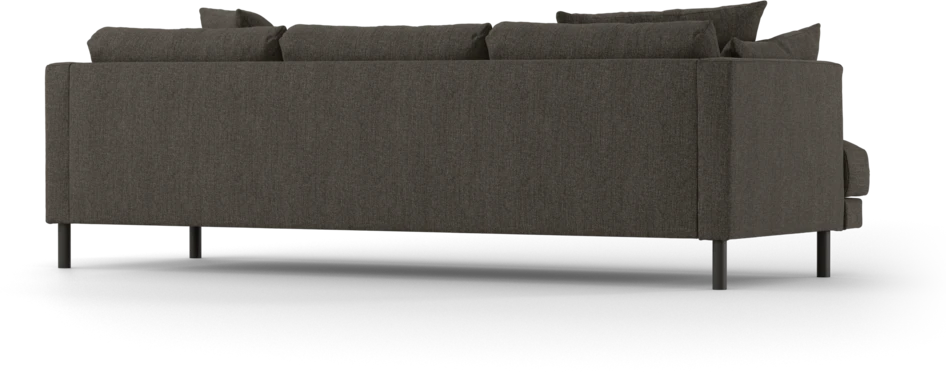 Harper - 4-sits soffa - Brun