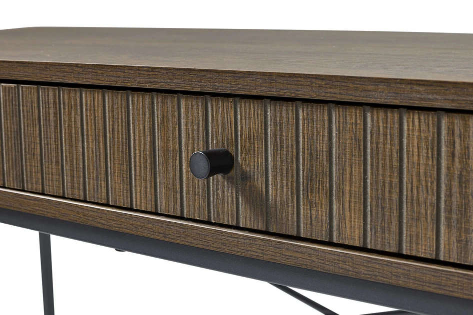 Tino - Skrivbord, 110x50x77 cm - Brun