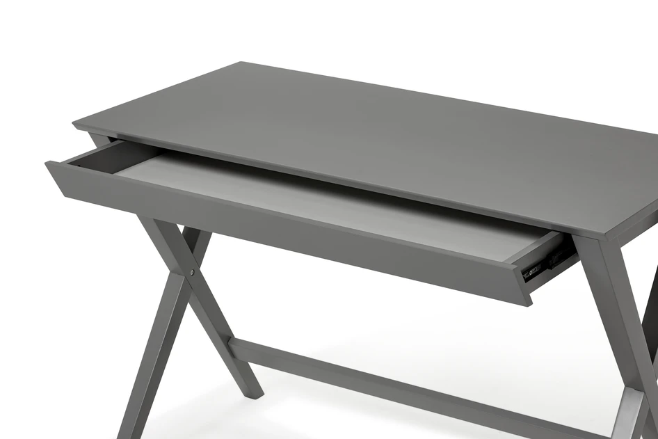 Juli - Skrivbord, L 110 cm - Grå