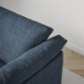 Cherrie - 3-sits soffa, fast klädsel - Blå